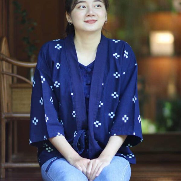 เสื้อผ้าฝ้ายพื้นเมืองทรงยูกาตะ