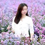 50321 เสื้อพื้นเมืองอัดกาวหญิง "ฉัตรรุจยา" สีขาว