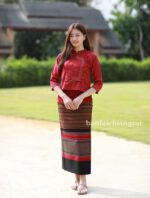 80020 เสื้อพื้นเมืองผ้าฝ้าย "เพลงพิณ" - Image 5