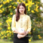 80019 เสื้อพื้นเมืองผ้าฝ้าย "เม็ดฝน"